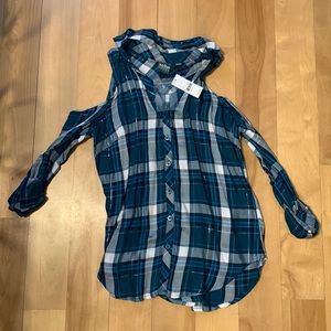 New York and company off the shoulder top, size xs